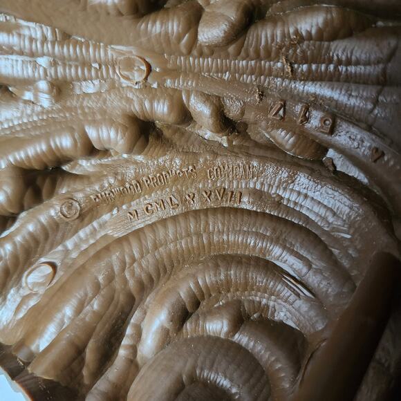 Vintage Burwood Shelves Homco Gold Hollywood 8" Regency Wall Accent Set Of 2 - Picture 9 of 10